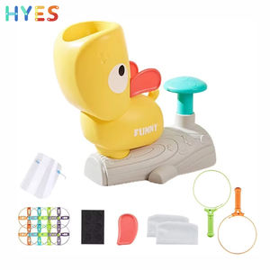 Huiye canard papillon attraper jeu volant disque lanceur jouet attraper éjection <span class=keywords><strong>pied</strong></span> marchant <span class=keywords><strong>sur</strong></span> soucoupe volante lancement jouet ensemble pour enfant - Product Image 1