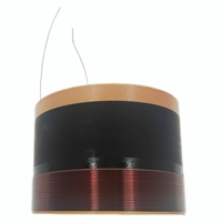 Haute qualité Yicheng 75.5mm TGL haut-parleur pièces résistant aux hautes températures basse bobine Phase prise pilote unité accessoires ASV