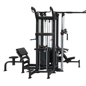 Máquina de Entrenamiento Multifuncional de Acero Inoxidable, Equipo de Gimnasio Unisex para Entrenamiento Integral del Cuerpo, Seguro y Completo - Product Image 6