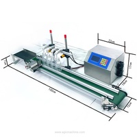 Ecannal semi-automatique petit convoyeur à 4 têtes liquide vernis à ongles essence huile colle chimique miel remplissage machine d'embouteillage