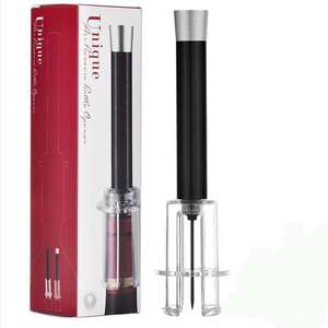 Accessoires de bar, ensemble de 4 outils à vin, pompe à air pour ouvrir le vin, pour les amateurs de vin - Product Image 2