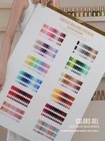 Kit de vernis à ongles en gel HEMA TPO TMRTA Ladai, 160-188 couleurs, séchage rapide, grande palette, usage professionnel, kit gel UV, nuancier inclus.