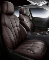 Fundas de Asientos de Coche de Cuero de Lujo Personalizadas, Juego Completo Impermeable, Fundas Universales para Asientos de Auto 100% Probadas, Protector de Asientos