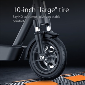 Trottinette électrique pour adultes Manke MK086, moteur 48V 800W, pneus gonflables de 10 pouces, batterie amovible, pliable, autonomie de 40 km, pour les déplacements urbains - Product Image 2