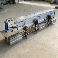 Machine à laver industrielle automatique sur mesure avec panier de retournement pour le nettoyage des équipements