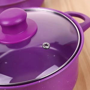 13 miếng men gang Cookware Set đa chức năng súp nồi soong nấu ăn Công cụ không dính nồi và <span class=keywords><strong>Pan</strong></span> bếp đồ nấu nướng - Product Image 4