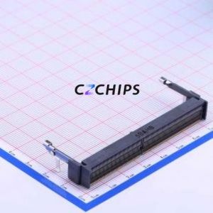 ASAA821-EARB0-7H Memory Module Connector (DDR) SMD,P=0.5mm,Horizontal Mount Connector - Product Image 1