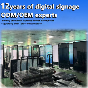 Bán Buôn 75/85/86 inch 4K UHD kỹ thuật số kiosk <span class=keywords><strong>Android</strong></span> Màn hình cảm ứng LCD kỹ thuật số biển cho trong nhà trung tâm mua sắm trong nhà - Product Image 4