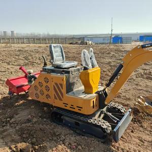 รถตักดินขนาดเล็กแบบหมุนอเนกประสงค์รถขุดสะเทินน้ำสะเทินบกทางการเกษตรใหม่ประสิทธิภาพสูง - Product Image 5