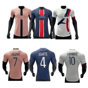 Wholesale 2024 2025 New Season Paris City Mbappe Soccer Jersey Set With Patch Popular Club Football Uniform Men Soccer Wear