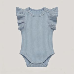 Tutina Estiva a Costine con Volant per <span class=keywords><strong>Neonati</strong></span> e Bambini - Product Image 5
