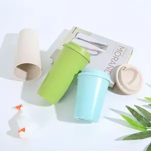 Custom Spring Color Coffee Plastic Cup Coffee Plastic Cupeco Friendly Transparent Water Bottles