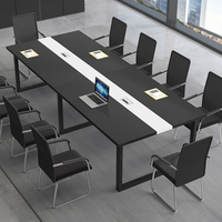 Table de réunion, bureau de conférence, mobilier de salle de réunion
