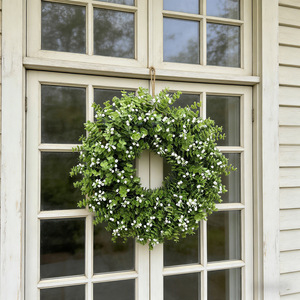 Spring and Summer Starry Eucalyptus 60CM <b>Garland</b> Artificial <b>Green</b> Leaves Semi-manual Door Courtyard Living Room Decoration - Product Image 5
