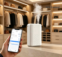 Diffuseur d'aromathérapie pouvant être fixé au mur ou placé sur des surfaces, adapté aux chambres, salles de bain, petites boutiques, etc.