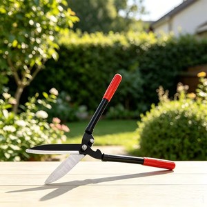 Sécateur de jardin à long manche, outils à main, taille-haie, cisailles de jardin pour l'élagage des arbustes, des pelouses et des haies - Product Image 1