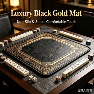 Oh My <b>Mahjong</b> 7-piece American <b>Mahjong</b> <b>Set</b> with Blue Water Ripple Pattern, Exquisite Workmanship - Product Image 3