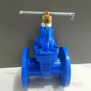 德通德国标准CXZ45X-10/16Q磁力锁手动软密封闸阀防盗加密设计水DN50-DN600 - Product Image 5