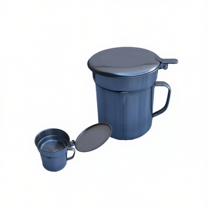 Práctico Escurridor y Colador de Pescado de Metal con Tapas, Accesorio Conveniente para la Preparación de Pescado, Categoría de Productos: Coladores y Escurridores - Product Image 2