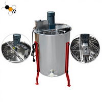 Extracteur de miel Machine Centrifugeuse à miel Extracteur de miel électrique 4 cadres