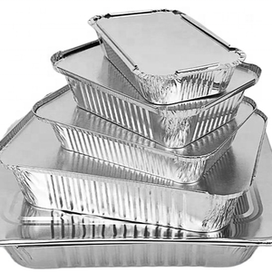 7 inch round aluminum foil container with flat lid 3 compartment aluminum foil box 190 750ml paper lunch box pet food container