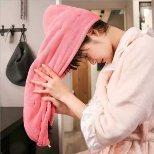 Serviette Turban de Salon en Microfibre Ultra Douce et Super Absorbante à Séchage Rapide pour Cheveux, Idéale pour Femmes - Vente en Gros - Product Image 1