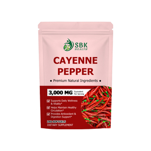 Highly Effective Premium Natural Cayenne Pepper Extract Soft Capsules for Adults Antioxidant Support Digestive Health Softgels - Product Image 1