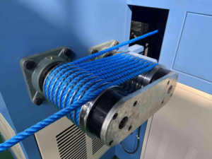 16Mm <span class=keywords><strong>Soga</strong></span> 100% <span class=keywords><strong>DE</strong></span> POLIPROPILENO Maquinaria Para Fabricar Hacer Cuerdas Torcidas a 3 Cabos Plstico - Product Image 6