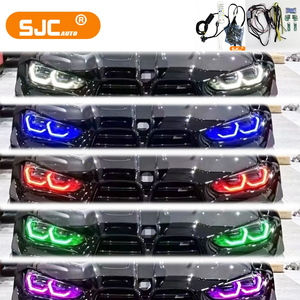 Module LED DRL SJC RGB pour Phares BMW F40 F30 F10 F22 <span class=keywords><strong>F80</strong></span> G20 G30 G08 G22 X5 X6 G20 M3 <span class=keywords><strong>M5</strong></span> Jaune Rouge Vert Bleu Ambre - Product Image 2