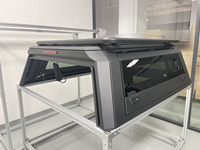 Couverture de benne de pick-up, topper de benne, boîte de rangement latérale type aile de mouette, en aluminium, 4x4, robuste, durable, protection de cargaison, personnalisable