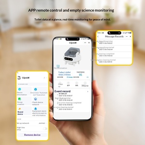 Nouvelle Arrivée Bac à <span class=keywords><strong>Litière</strong></span> Intelligent Entièrement Automatique pour Chat, Grande Capacité, Anti-éclaboussures, Nettoyage Électrique, Style Ouvert, Toilette pour Chat Facile à Nettoyer - Product Image 2