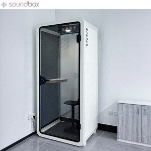 Cabina de oficina Soundbox para reuniones, cabina para sala de trabajo, teléfono, cabinas de reducción de ruido insonorizadas - Product Image 2