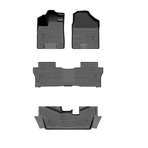 KQD New Product Launch High Quality 5D Design Waterproof TPE Foot Mat Car Carpet for Pilot - Product Image 1