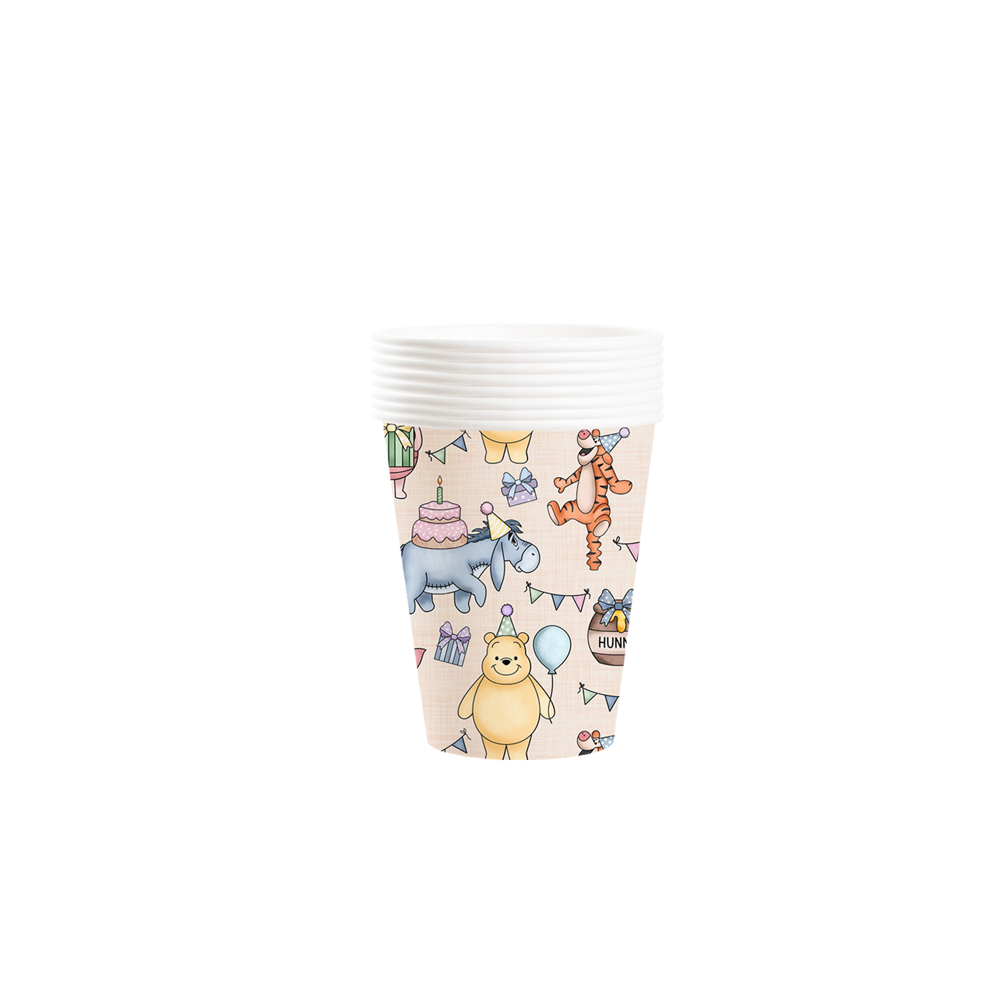 Vaso de papel de 9 oz * 8 unidades