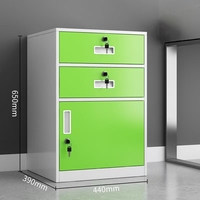 Armoire à dossiers en métal à 2 tiroirs, style moderne, nouveau style, casier de bureau en acier, meubles de maison, armoire de bureau