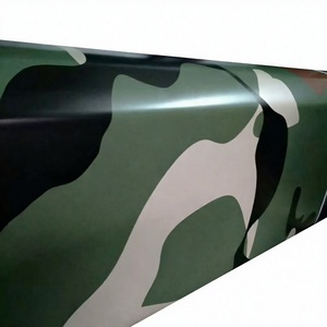 Nouveau film vinyle autocollant camouflage couleur pour impression numérique, papier adhésif pour covering de voiture - Product Image 4