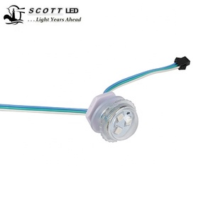 Cled <span class=keywords><strong>Auto</strong></span> carrusel pixel <span class=keywords><strong>RGB</strong></span> 30mm AC24V điểm ánh sáng <span class=keywords><strong>LED</strong></span> Carnival công viên giải trí IP66 cảnh quan Xây Dựng Công viên chủ đề PC 2 năm - Product Image 4