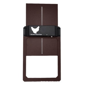 Porte de poulailler automatisée nouvelle génération Autotic Chicen Copdor, sensible à la lumière, pour petits poulaillers et animaux de compagnie - Product Image 5
