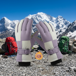 Women Ski <b>Gloves</b> Snow Waterproof Touchscreen Winter <b>Warm</b> Snowboarding Windproof Cold Weather Anti Slip Warmth Luxurious Comfort - Product Image 5