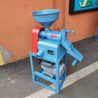 Décortiqueuse de riz à moteur essence/diesel, décortiqueuses de riz 300-500 kg/h, équipement de traitement des céréales pour petites exploitations agricoles