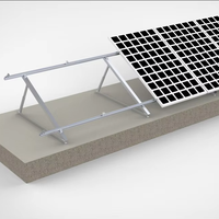 Modern Home Solar Panel Stands Aluminium Roof Triangular Mounting Bracket Solar Mounting System 15-Year Warranty 10-60 Tile