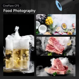 Synco Colbor Cf5 40W Draagbare Handheld Fog <span class=keywords><strong>Machine</strong></span> Fotografie Droogijs Rookmachine Voor Filmproducties Vs Lensgo Rook B - Product Image 2