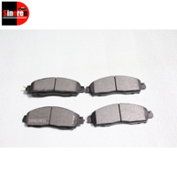 Kit de plaquettes de frein avant arrière à disque de haute qualité pour pièces de système de freinage automatique pour JAC T8 PICKUP