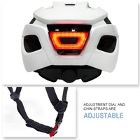NUEVO estilo Mountain Road Bike Helmet EN1078 Certificado Custom Helmet Bicycle Road Bike Casco de bicicleta con luz LED