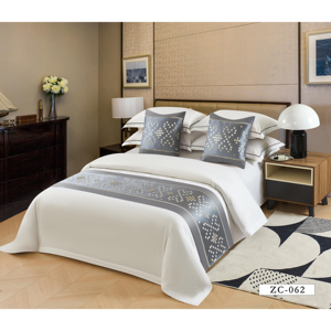 Couvre-lit Jacquard Européen <span class=keywords><strong>de</strong></span> Luxe pour Hôtel, Ensemble <span class=keywords><strong>de</strong></span> Literie, <span class=keywords><strong>Housse</strong></span> <span class=keywords><strong>de</strong></span> <span class=keywords><strong>Couette</strong></span>, Drap, <span class=keywords><strong>Housse</strong></span> <span class=keywords><strong>de</strong></span> Canapé et Fauteuil – Vente en Gros Directe Usine - Product Image 2