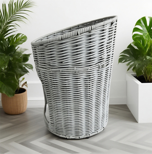 Condominio personalizzato per cani in Rattan a 2 livelli | Salotto aperto e grotta chiusa, mobili per animali Multi-gatto salvaspazio, colori/dimensioni personalizzati - Product Image 4