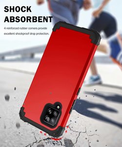 Armadura híbrida de alta resistencia para Samsung Galaxy, armadura de protección completa 3 en 1 de alto impacto a prueba de golpes 360 para Samsung Galaxy A42 A22 A72 A51 <span class=keywords><strong>5G</strong></span> - Product Image 4