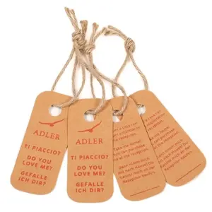 Étiquette de merchandising personnalisée en papier lavable - Product Image 2