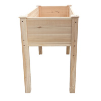 Jardinière en bois lit jardin fleur jardinière balcon légume plantation conteneur étanche Double couche