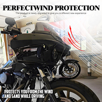 Cache-phare avant de moto, carénage de phare, pare-brise pour Harley Dyna Street Bob Low Rider 06-17 Fat Bob Wide Glide